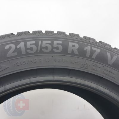 6. Opona 215/55 R17 4x SEMPERIT 98V XL Speed-Grip 5 Zimowe 2024 7,5 i 7mm