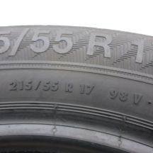 8. Opony 215/55 R17 4x GISLAVED 98V XL Euro Frost 6 Zimowe 2023 8mm