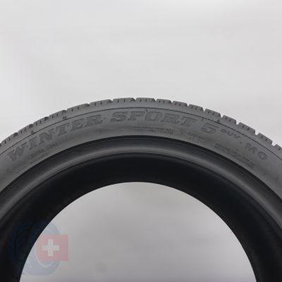 6. Opony 285/40 R20 2x DUNLOP 108V XL Winter Sport 5 SUV MO Zimowe 2019 Jak Nowe 7,2mm