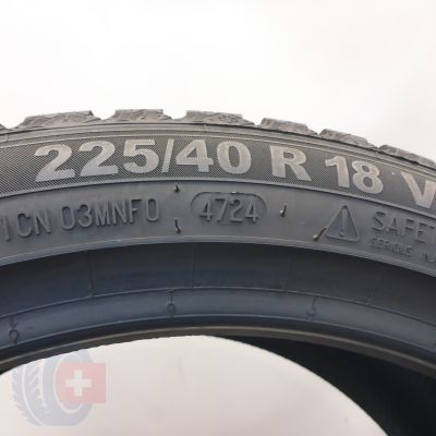 4. Opony 225/40 R18 2x SEMPERIT 92V XL Speed-Grip 5 Zimowe 2024 7,5mm