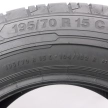 5. Opony 195/70 R15C 2x CONTINENTAL 104/102R ContiVanContact Letnie 2019 Nieużywane