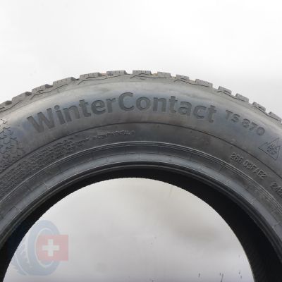 6. Opony 185/65 R14 4x CONTINENTAL 86T WinterContact TS 870 Zimowe 2022 
