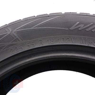 5. Opony 225/55 R18 4x VREDESTEIN 102V XL Wintrac Pro Zimowe 2019, 2022 7,2-8mm