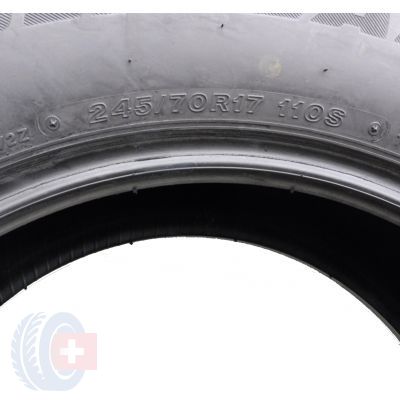 6. 4 x BRIDGESTONE 245/70 R17 110S 6-6.8mm Blizzak DM V2 zima