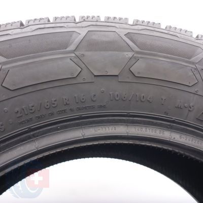 6. Opony 215/65 R16C 2x CONTINENTAL 106/104T VanContact Winter Zimowe 2024 8-8,4mm