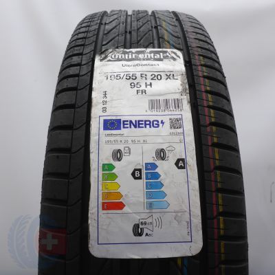 Opona 195/55 R20 1x CONTINENTAL 95H XL UltraContact Letnia 2024 Nieużywana
