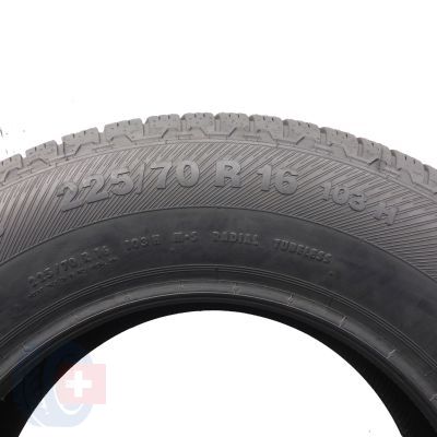 6. Opony 225/70 R16 4x BARUM 103H Bravuris 4x4 Letnie M+S  2019 Jak Nowe