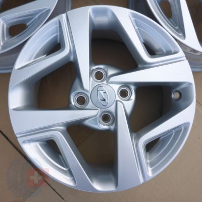 5. 4 x Alufelgi 15 HYUNDAI 4x100 6J Et48 Accent, i10, i20, i25, Bayon