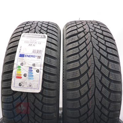 3. Opony 195/50 R15 4x CONTINENTAL 82H WinterContact TS 870 Zimowe 2023