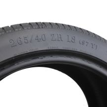 6. 2 x PIRELLI 265/40 ZR18 97Y  P ZERO Lato 5mm