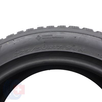 5. Opony 225/50 R17 2x HANKOOK 94H Winter ICept RS3 W462 Zimowe 2023 7mm
