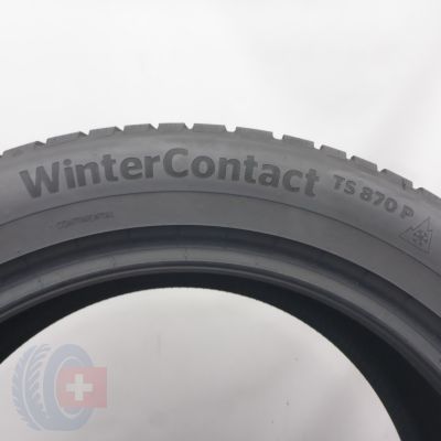 6. Opony 225/50 R18 2x CONTINENTAL 99V XL WinterContact TS870P Zimowe 2022 6,8mm