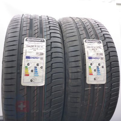 3. Opony 265/50 R20 4x CONTINENTAL 111Y XL PremiumContact 6 Letnie 2022 Nieużywane