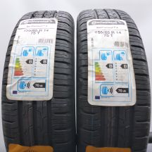 4. Opony 155/65 R14 4x CONTINENTAL 75T EcoContact 6 Letnie 2020