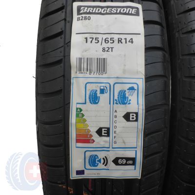 2. 4 x BRIDGESTONE 175/65 R14 82T B280 Lato 2017 Jak Nowe Nieużywane 