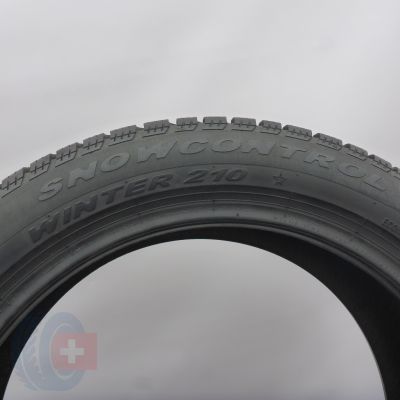 9. Opony 195/55 R17 4x PIRELLI 92H XL Snowcontrol Winter 210 Serie 3 BMW Zimowe 2016, 2017, 2021, 2022 7,2-8mm