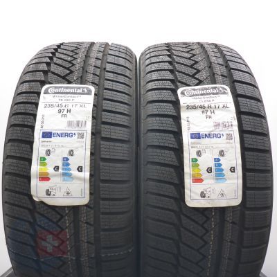 Opony 235/45 R17 2x CONTINENTAL 97H XL WinterContact TS 850 P Zimowe 2021 
