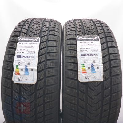 4. Opony 245/50 R19 4x GRIPMAX 105V XL SuperGrip PRO Winter Zimowe 2022 