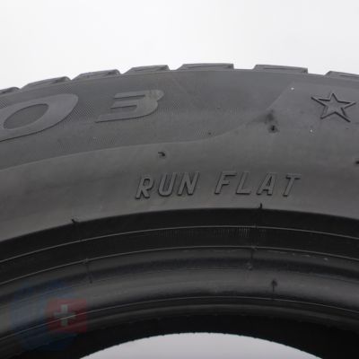 6. Opony 225/55 R17 2x PIRELLI 97H Sottozero 3 Winter RunFlat BMW Zimowe 2022 6,2-6,8mm