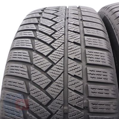 3. Opony 225/55 R17 2x CONTINENTAL 97H WinterContact TS850P BMW MO Zimowe 2021 6,5-6,8mm