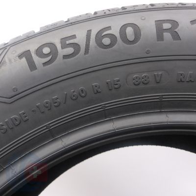 6. Opony 195/60 R15 4x BARUM 88V Bravuris 5 Letnie 2022 Jak Nowe