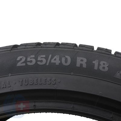 3. 1 x CONTINENTAL 255/40 R18 99V XL ContiWinterContact TS 830 P BMW Zima 7.2mm