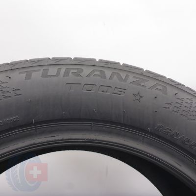 4. Opona 225/55 R17 1x BRIDGESTONE 97W Turanza T005 BMW Letnia 2021 Nieużywana