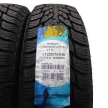 3. Opony 225/75 R16 2x NOKIAN 115/112Q Hakkapeliitta LT 3 Zimowe 2019 Nieużywane 
