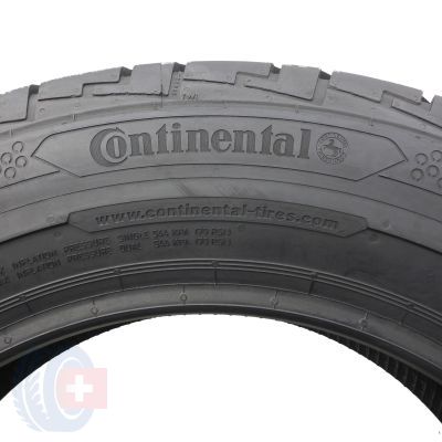 5. Opony 195/65 R16C 4x CONTINENTAL 104/102T ContiVanContact 100 Letnie 2021/22 Jak Nowe