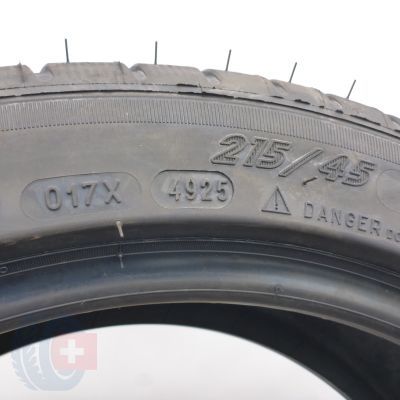 3. Opony 215/45 R16 4x MICHELIN 90V XL Pilot Sport 3 A0 Letnie 2025 