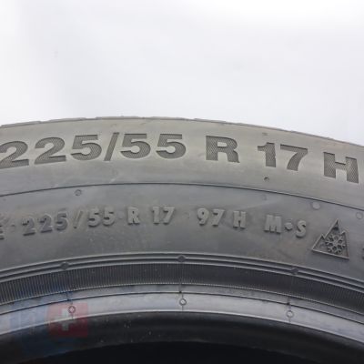7. Opony 225/55 R17 2x CONTINENTAL 97H XL WinterContact TS 850 P M0 BMW Zimowe 2022 