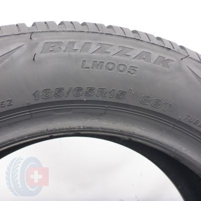 6. Opony 185/65 R15 2x BRIDGESTONE 88T Blizzak Lm005 Zimowe 2021 6,8-7,8mm