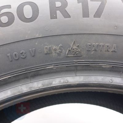 2. Opony 225/60 R17 2x CONTINENTAL 103V XL AllSeasonContact Wielosezonowe 2023 Nieużywane 