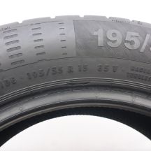 4. Opony 195/55 R15 2x CONTINENTAL 85V ContiEcoContact 5 Letnie 2018 6-6,2mm