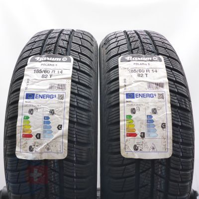 Opony 185/60 R14 2x BARUM 82T Polaris 5 Zimowe 2022 