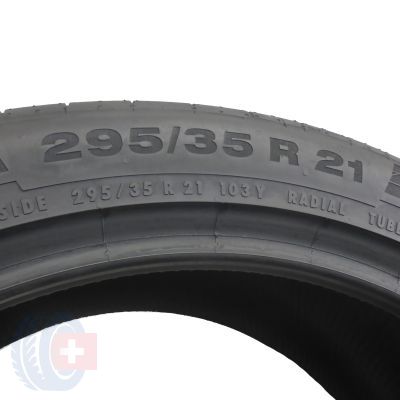 5. 2 x CONTINENTAL 295/35 R21 103Y ContiSportContact 5P NO Lato 2015 6mm