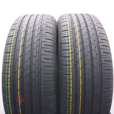 4. Opony 215/60 R17 4x CONTINENTAL 96H EcoContact 6 Letnie 2023 Jak Nowe