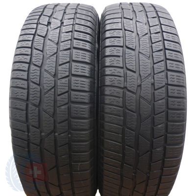 4. 4 x CONTINENTAL 195/65 R15 91T ContiWinterContact TS830 P M0 Zima 5,8-6,2mm