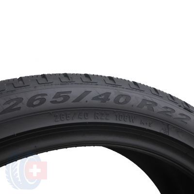 3. 2 x PIRELLI 265/40 R22 106W XL Scorpion Winter J LR Zima 2018 6-6,6mm