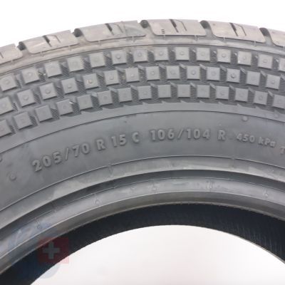 6. Opony 205/70 R15C 4x CONTINENTAL 106/104R VanContact Ultra Letnie 2022, 2024 Nieużywane