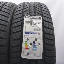 2. Opony 235/45 R21 2x CONTINENTAL101T XL WinterContact TS 870 P Zimowe 2023 