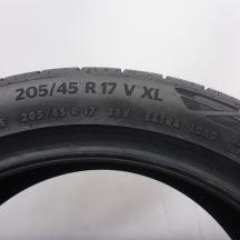 7. Opony 205/45 R17 4x CONTINENTAL 88V XL EcoContact 6 Letnie 2023 