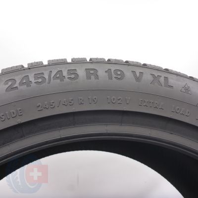 5. Opony 245/45 R19 2x CONTINENTAL 102V XL WinterContact TS 850 P Zimowe 2020/21 