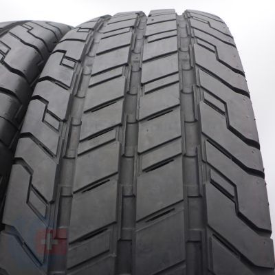 3. Opony 215/75 R16C 2x CONTINENTAL 116/114R ContiVanContact 100 Letnie 2019 9mm