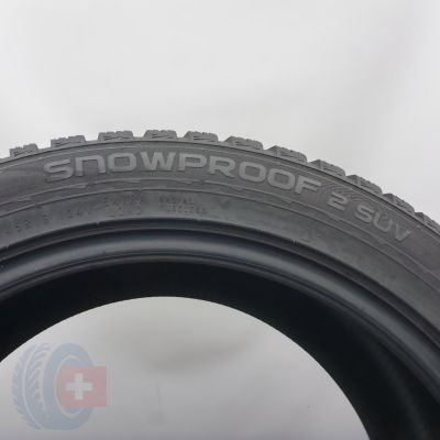 5. Opony 255/45 R19 2x NOKIAN 104V XL Snowproof 2 SUV Zimowe 2023 6-7mm