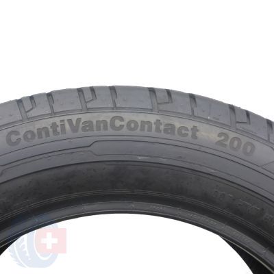5. 1 x CONTINENTAL 215/60 R17C 109/107T ContiVanContact 200 Lato 2019 8,5mm Jak Nowa