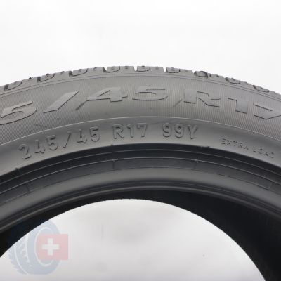 5. Opona 245/45 R17 1x PIRELLI 99Y XL Cinturato P7 Blue Letnia 2019