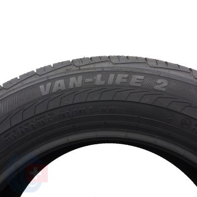 7. Opony 215/60 R16C 2x SEMPERIT 103/101T Van-Life 2 Letnie 2020 Jak Nowe Nieużywane