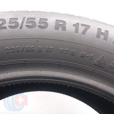 3. Opona 225/55 R17 1x CONTINENTAL 97H WinterContact Ts850P Zimowa 2019 Nieużywana 