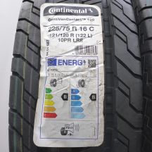 3. Opony 225/75 R16C 4x CONTINENTAL 121/120R ContiVanContact 100 Letnie 2023 